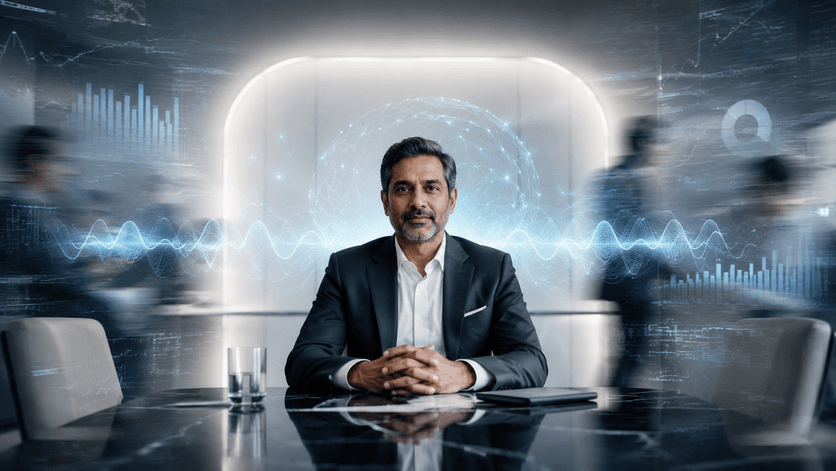 Brain coherence and executive performance leadership concept