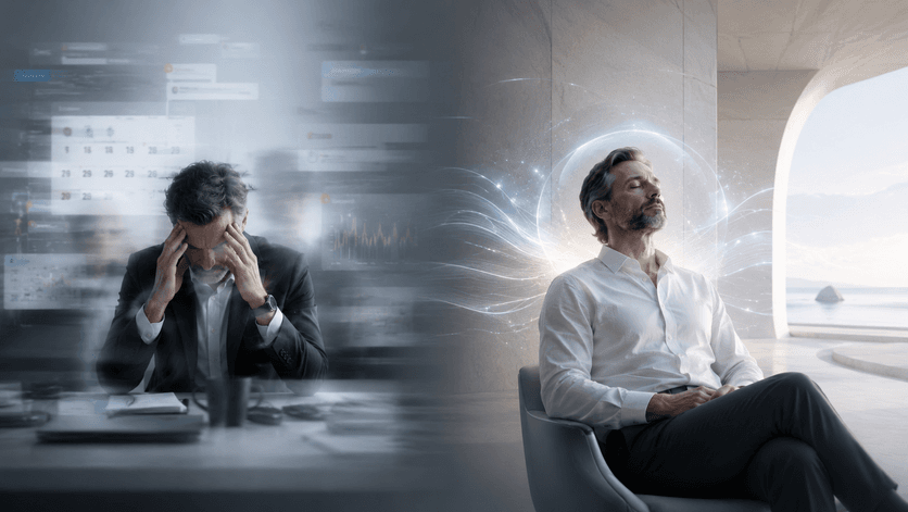 Executive burnout recovery through deep rest and resilience