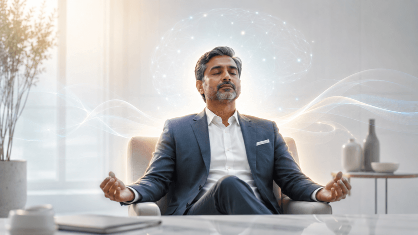 Restful alertness and fourth state of consciousness for leaders